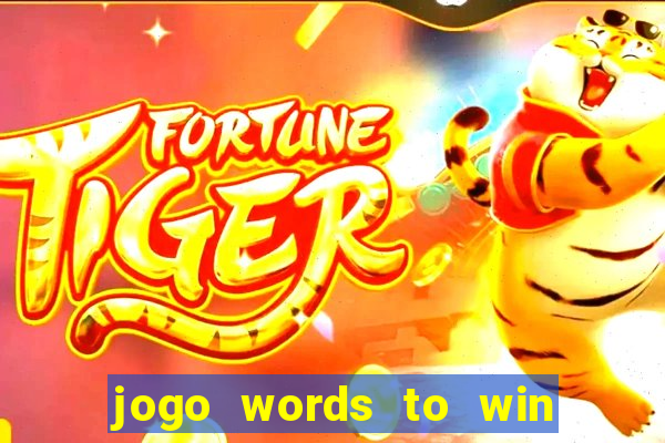 jogo words to win paga mesmo